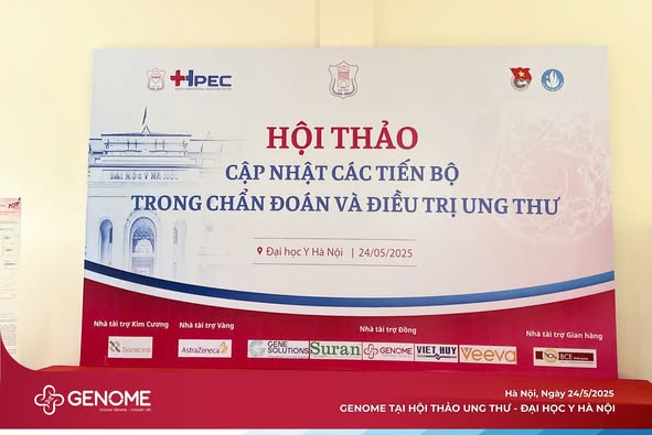 Genome tham gia Hội thảo Ung thư của Đại học Y Hà Nội 5/2025