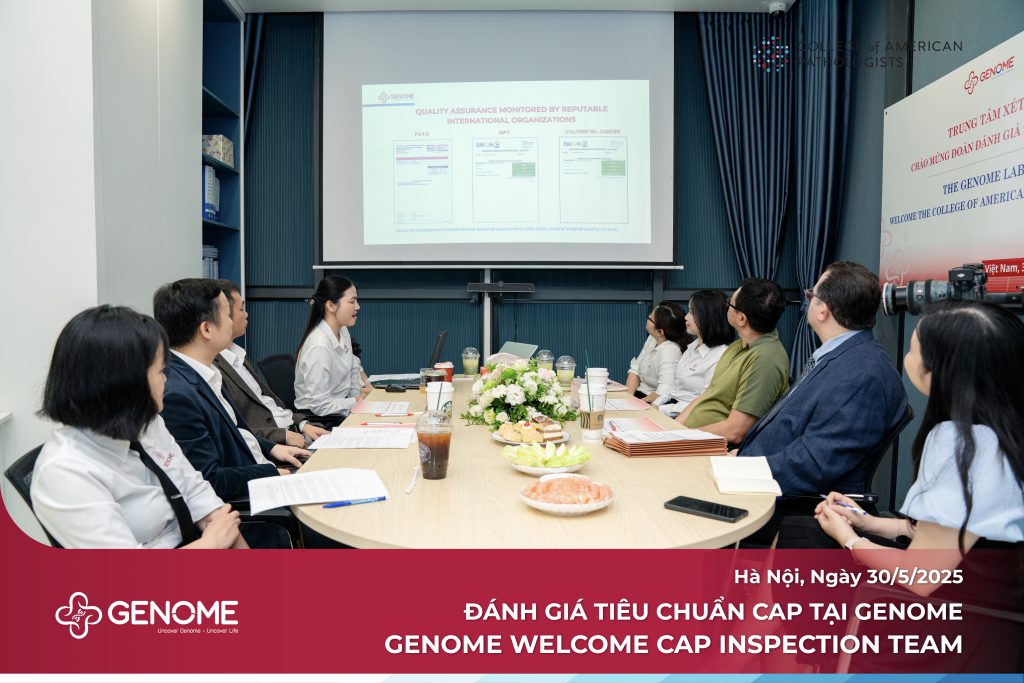Đoàn thanh tra CAP đánh giá Genome đạt kết quả xuất sắc các tiêu chí đánh giá