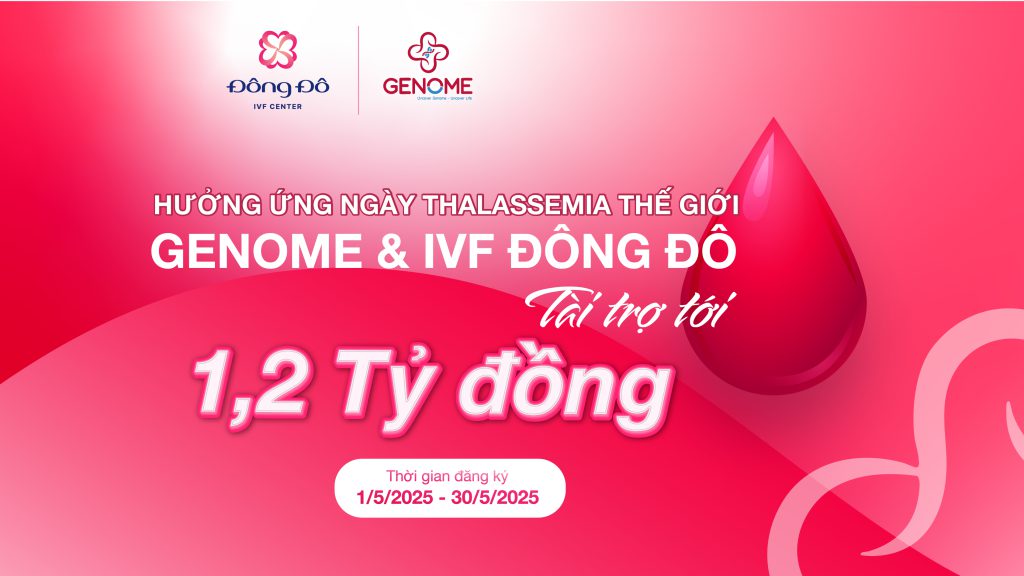 Tổng kết chương trình Thalassemia miễn phí 10 suất IVF – Trọn bộ thủ thuật và sàng lọc phôi