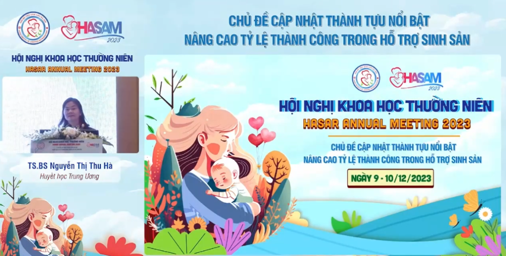 “Giải quyết gánh nặng bệnh Thalassemia tại VN, chủ động phòng tránh từ bố mẹ” TS.BS Nguyễn Thị Thu Hà