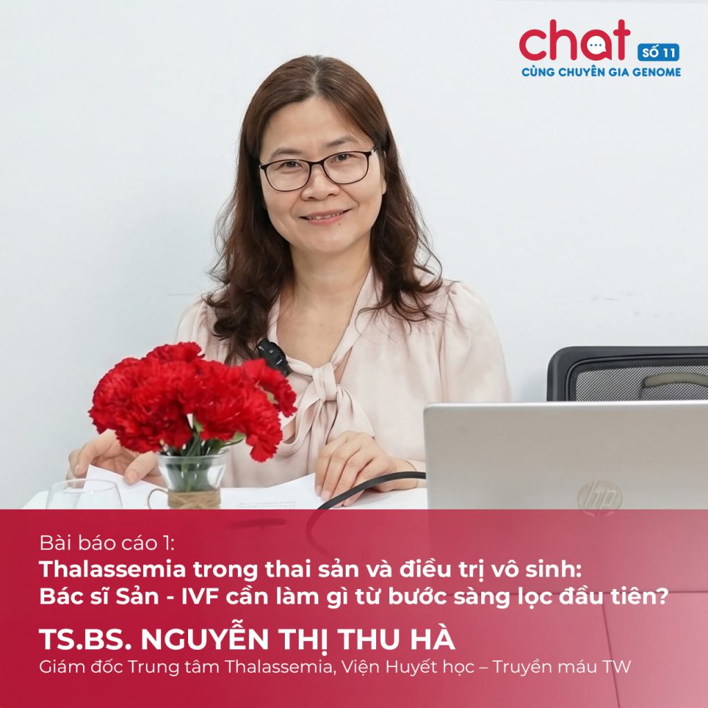 Bài báo cáo của TS.BS Nguyễn Thị Thu Hà