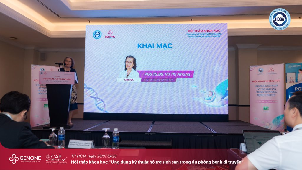 TTND.PGS.TS.BS Vũ Thị Nhung phát biểu khai mạc Hội thảo