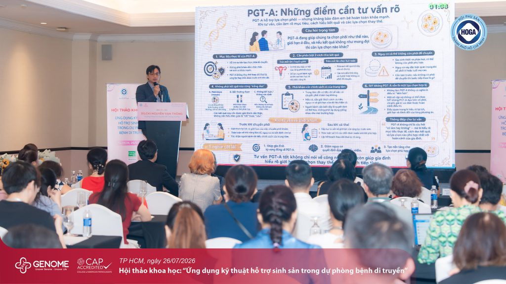 BS.CKI Nguyễn Vạn Thông báo cáo tại Hội thảo
