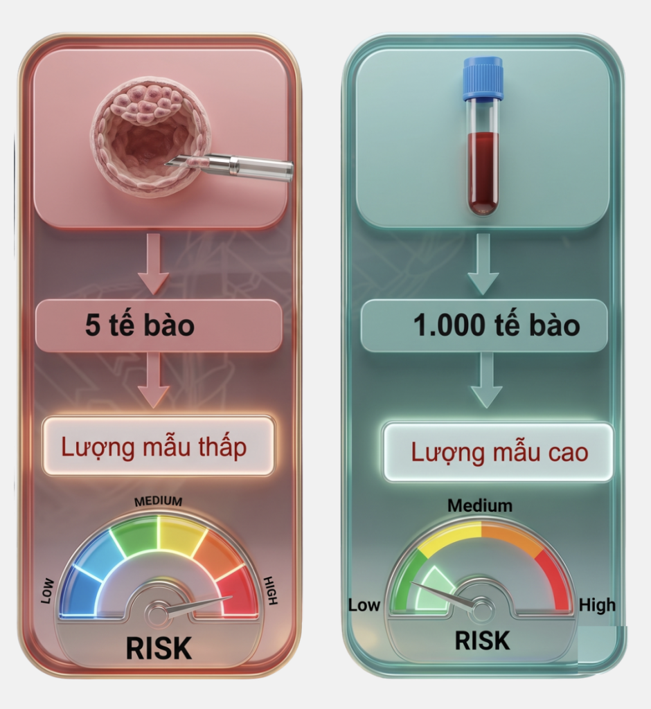 Một số nguyên nhân gây sai trong PGT-M