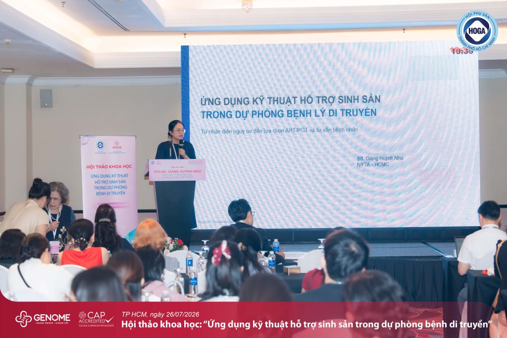 Bài báo cáo của ThS.BS Giang Huỳnh Như về dự phòng bệnh di truyền
